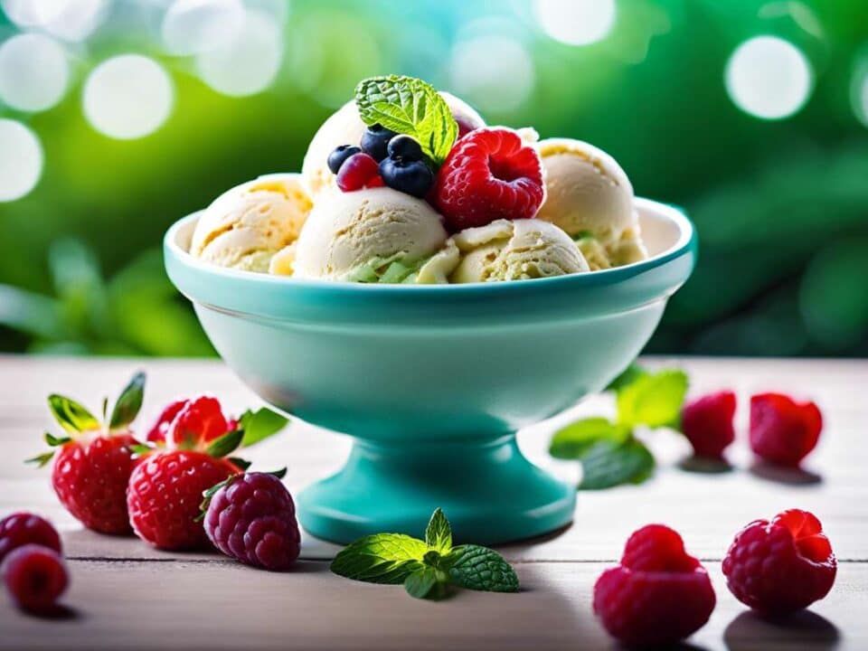 Plaisir gourmand : les meilleurs substituts de crème pour glaces véganes