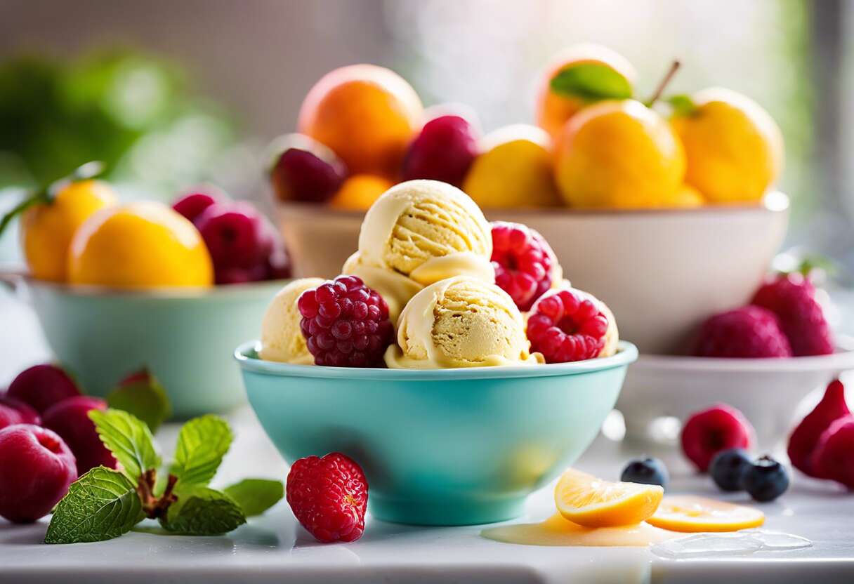 Les astuces incontournables pour une préparation parfaite de glaces aux fruits