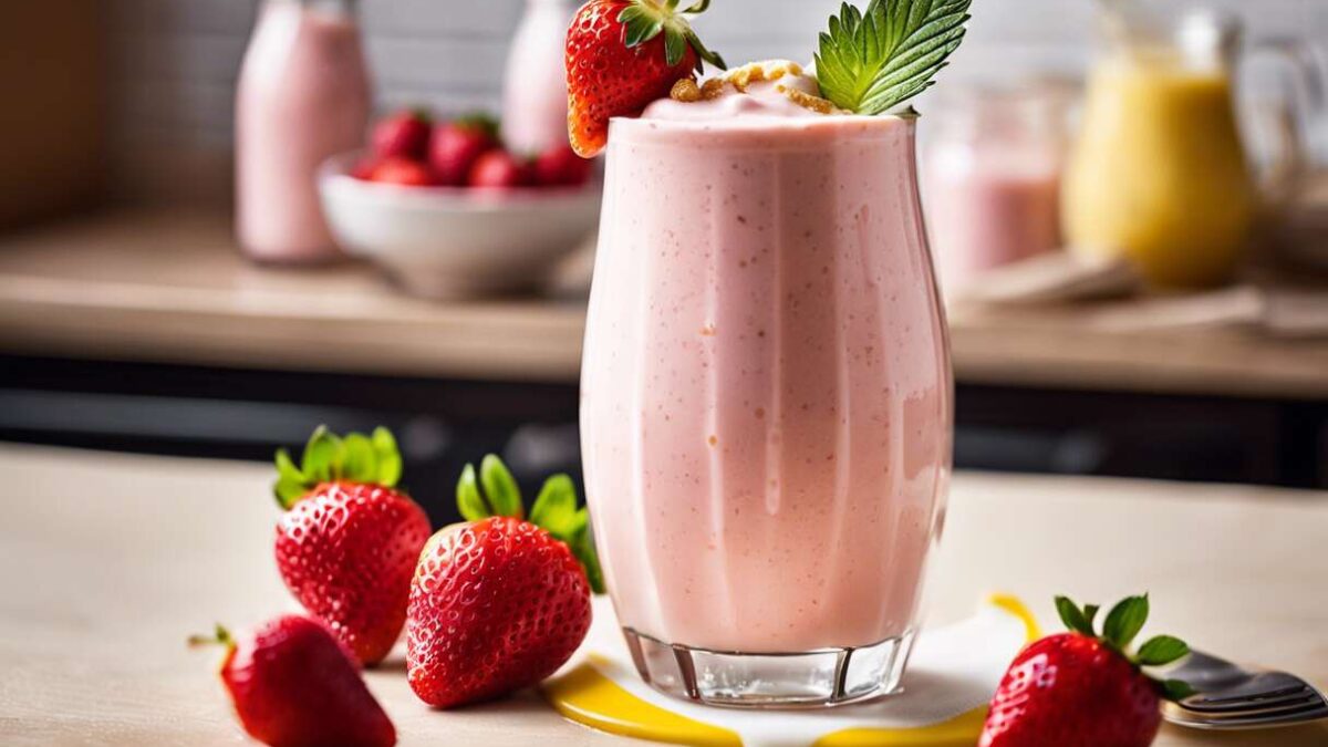 Milkshake fraise-banane : le duo gagnant pour vos papilles