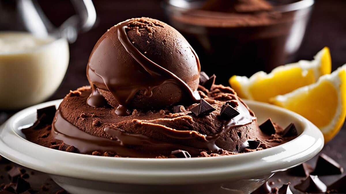 Recette authentique : la véritable glace italienne au chocolat