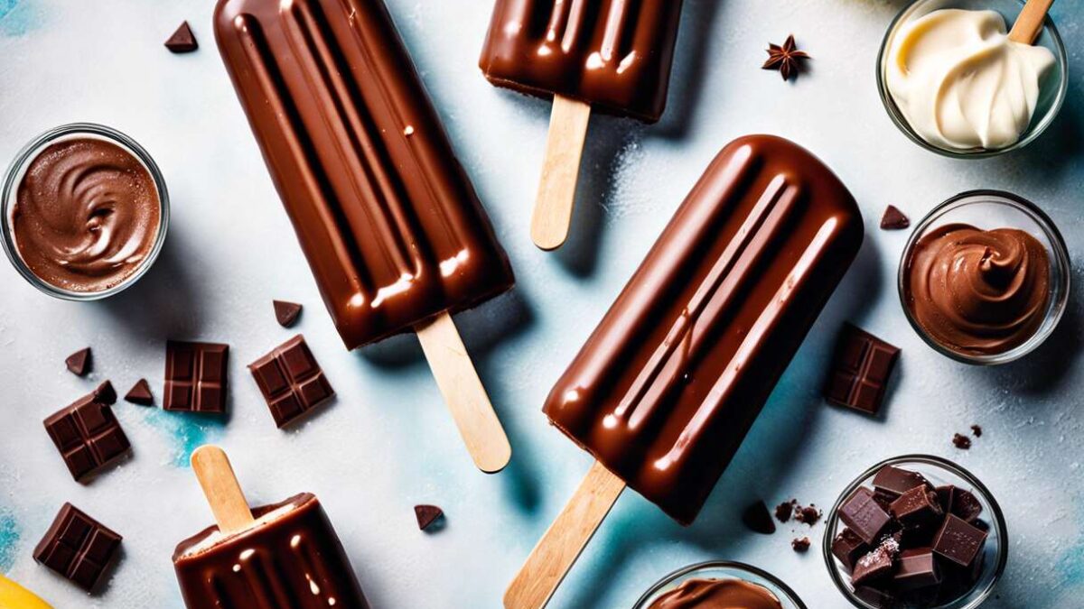Bâtonnets glacés au chocolat : secrets d'une recette parfaite