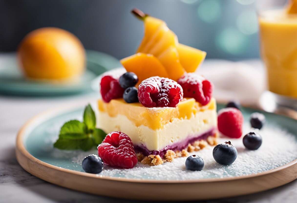 Innovation en pâtisserie : recettes originales de desserts glacés aux fruits