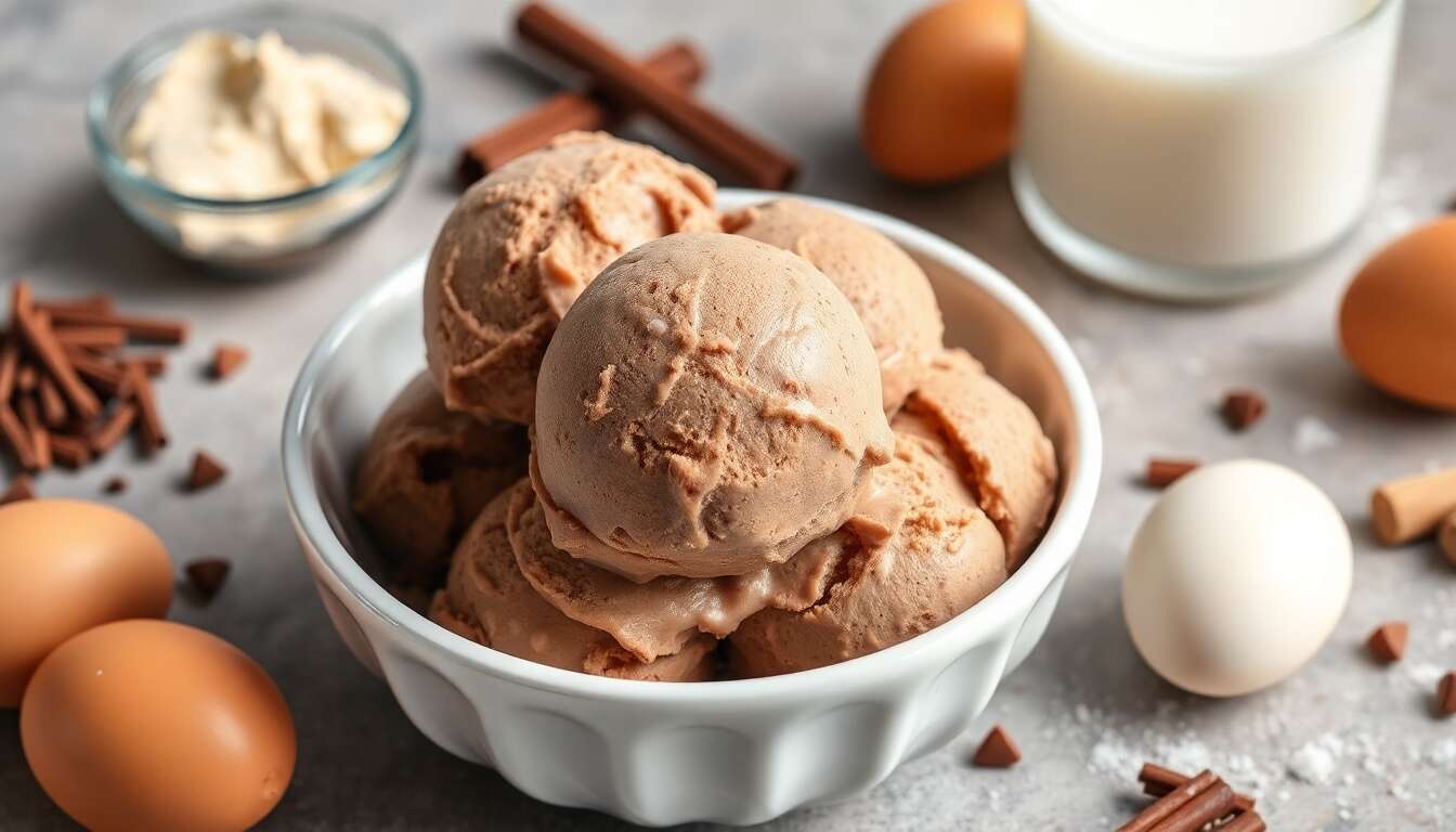 Glace au chocolat maison : découvrez notre recette simple et onctueuse