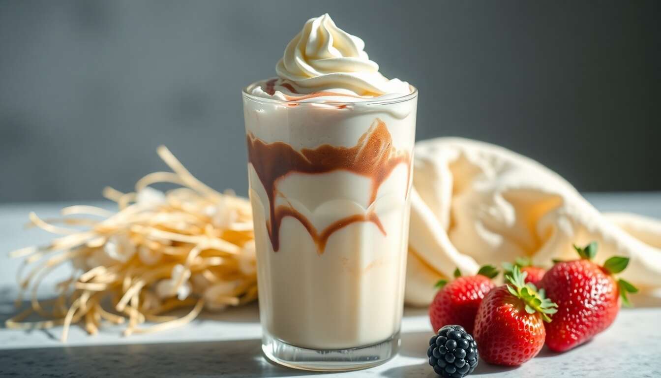 L'art du layering dans les milkshakes : astuces pour des visuels époustouflants