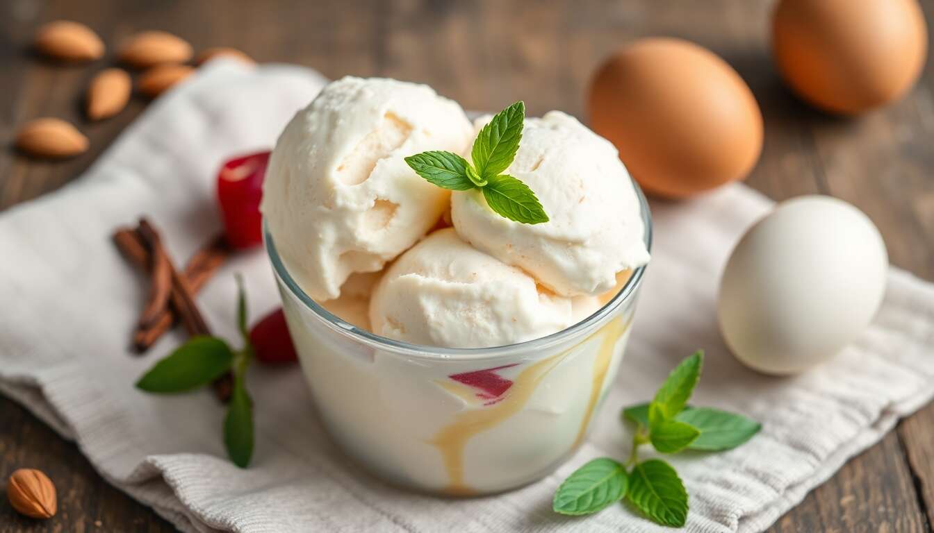 Régales sans lactose : recettes alternatives de glaces italiennes vegans
