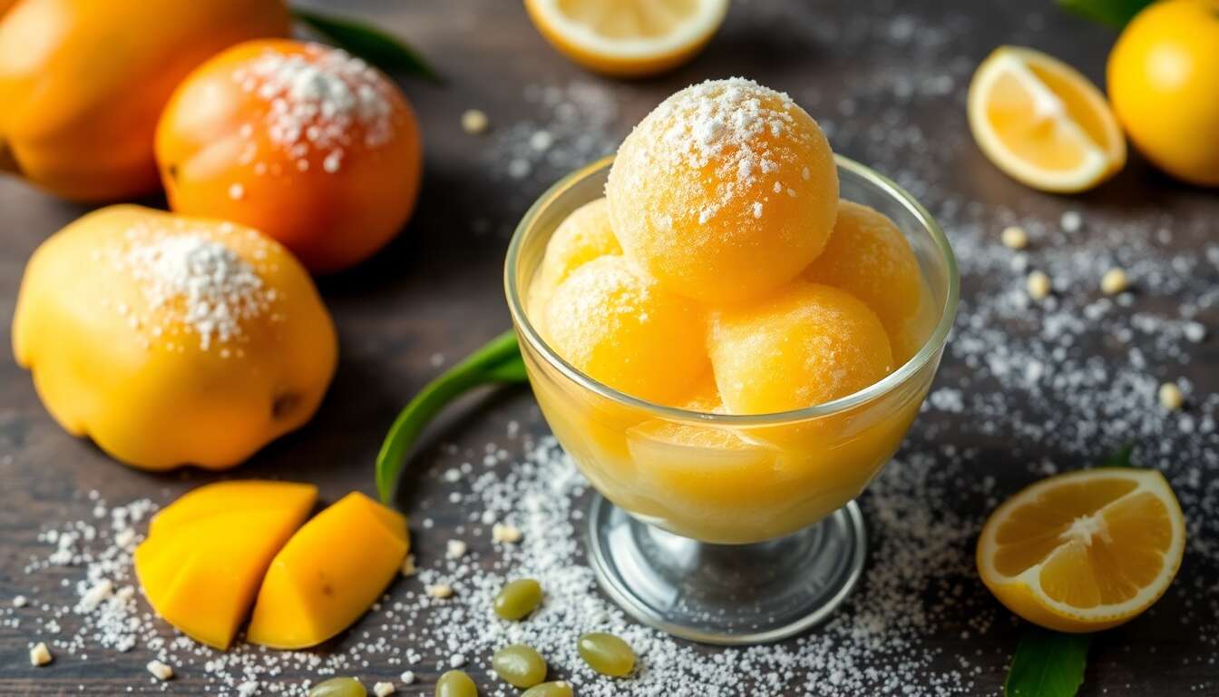 Les secrets d'un sorbet mangue onctueux et savoureux