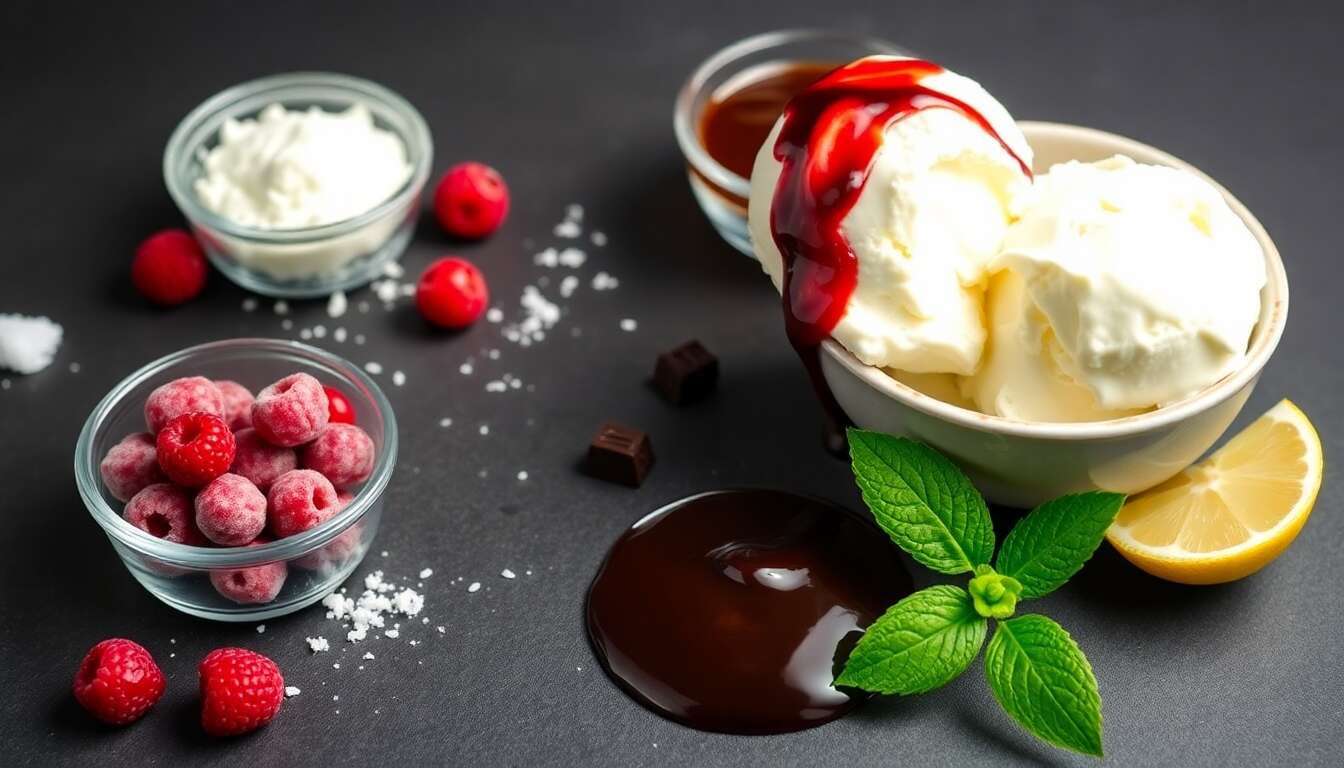 Sauces et coulis parfaits pour accompagner votre glace italienne