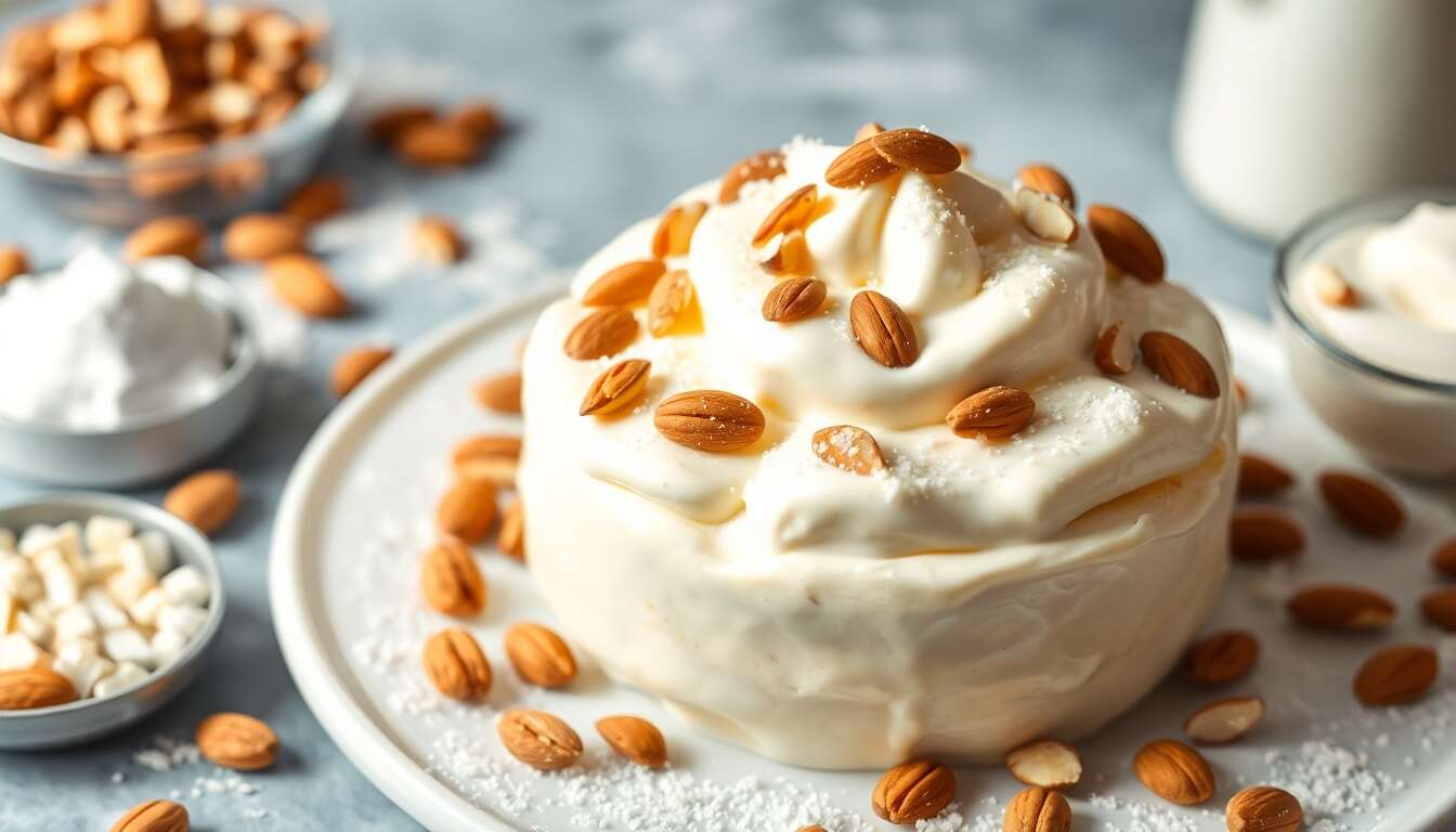 Semifreddo aux amandes : un classique italien revisité