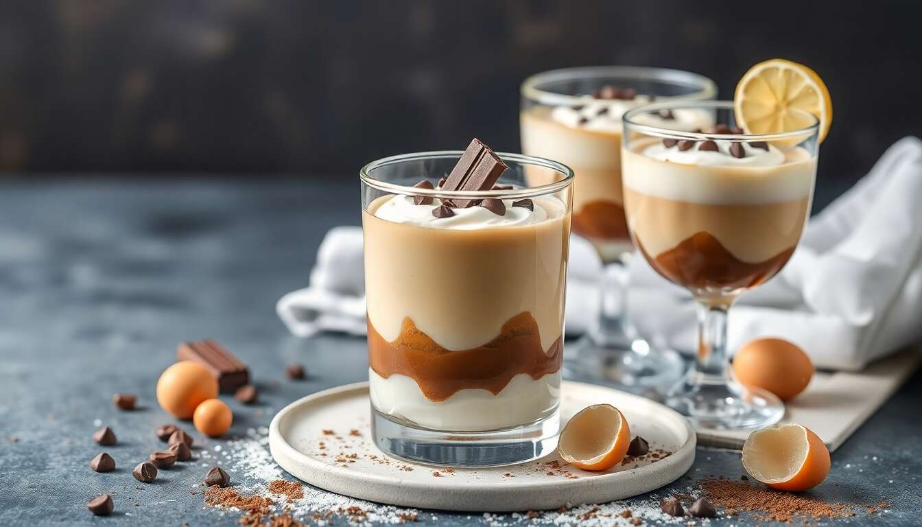 Parfait glacé au café : découvrez l'équilibre des saveurs