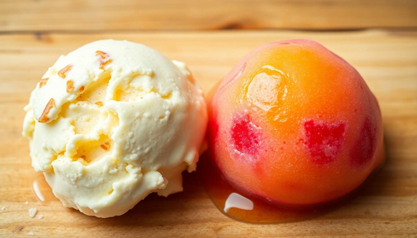Les distinctions entre crèmes glacées et sorbets Les distinctions entre crèmes glacées et sorbets