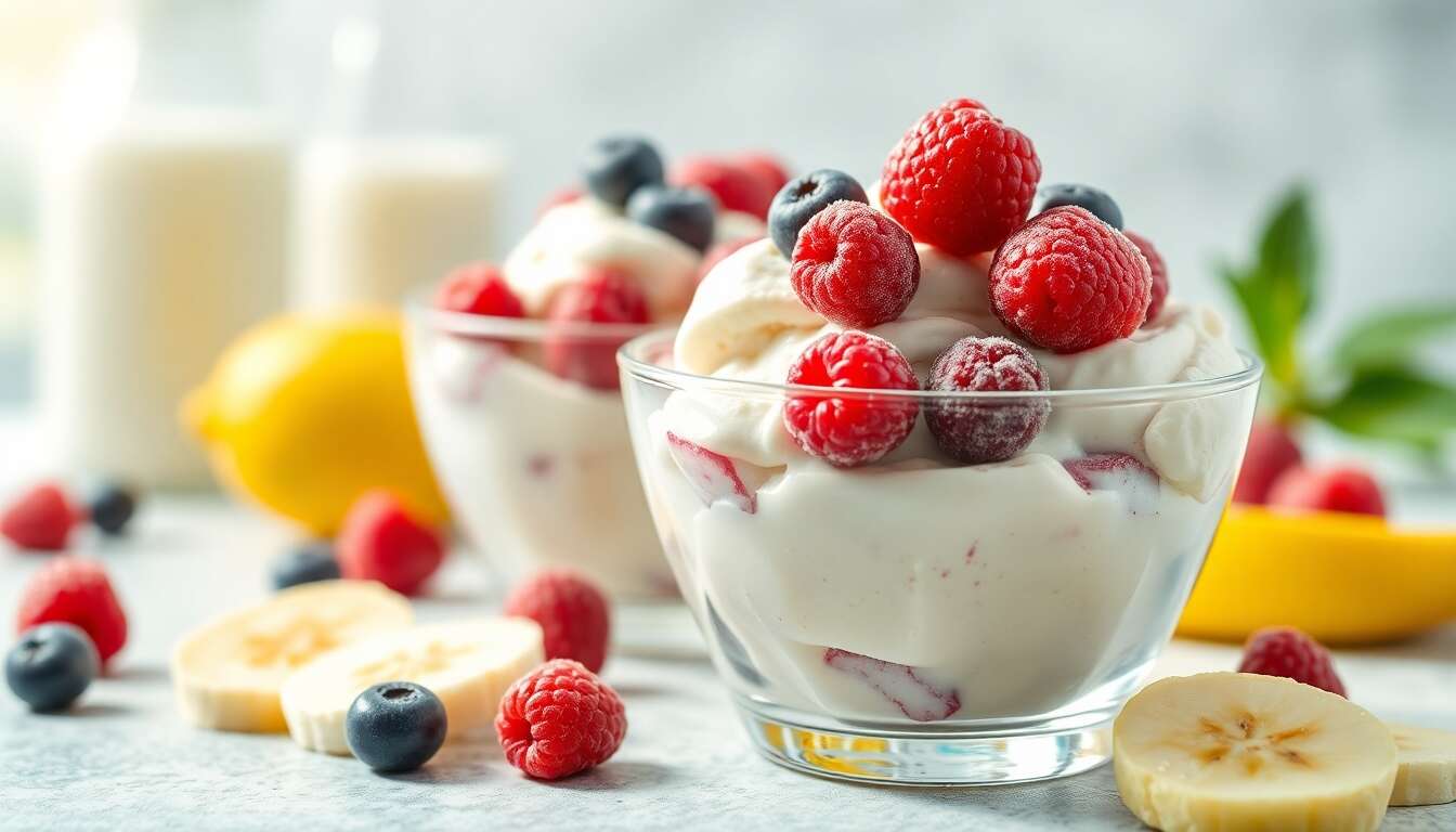 Glace énergétique sans sucre : recette économique