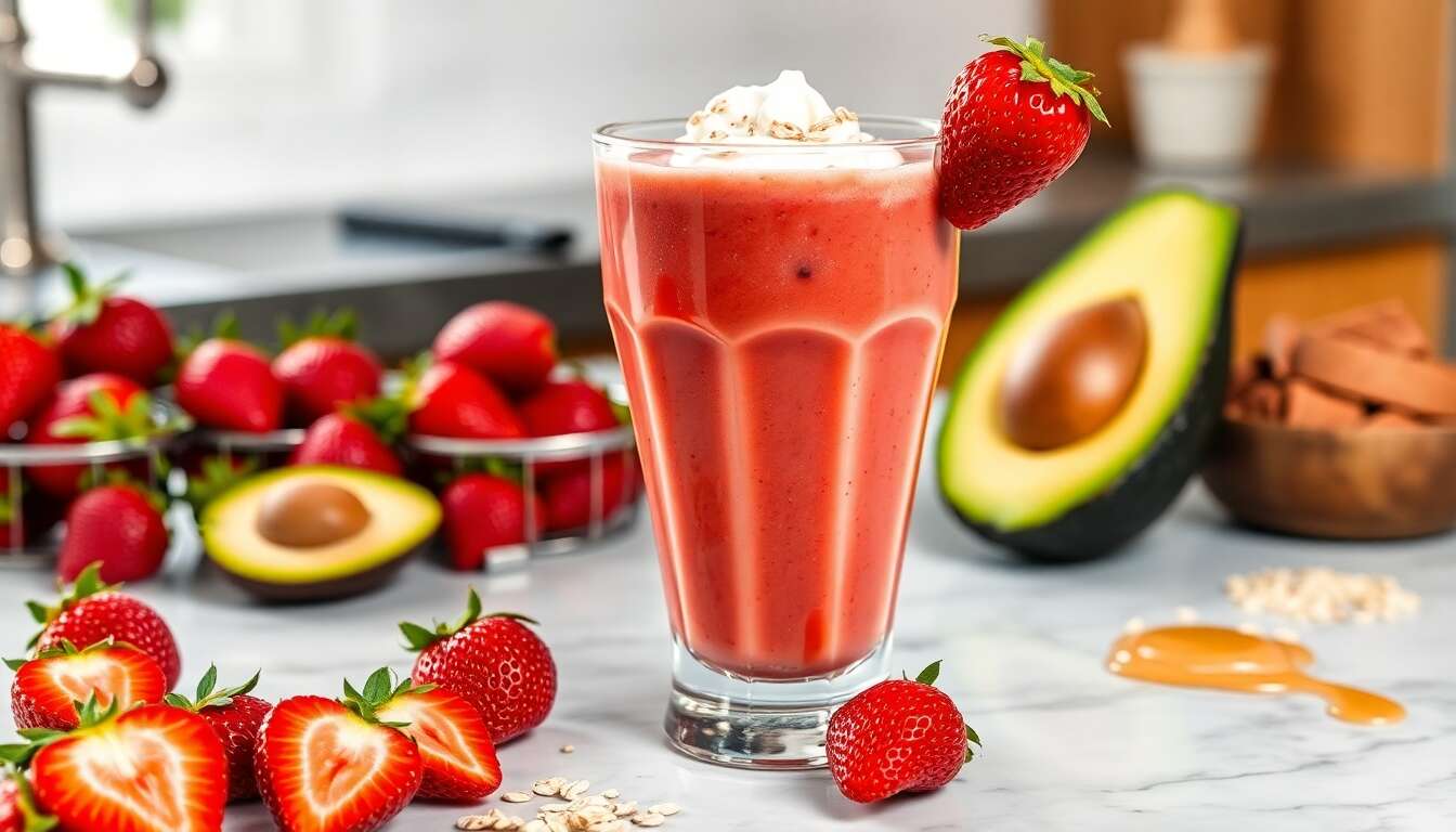 Smoothie fraise sans sucre : la recette healthy idéale