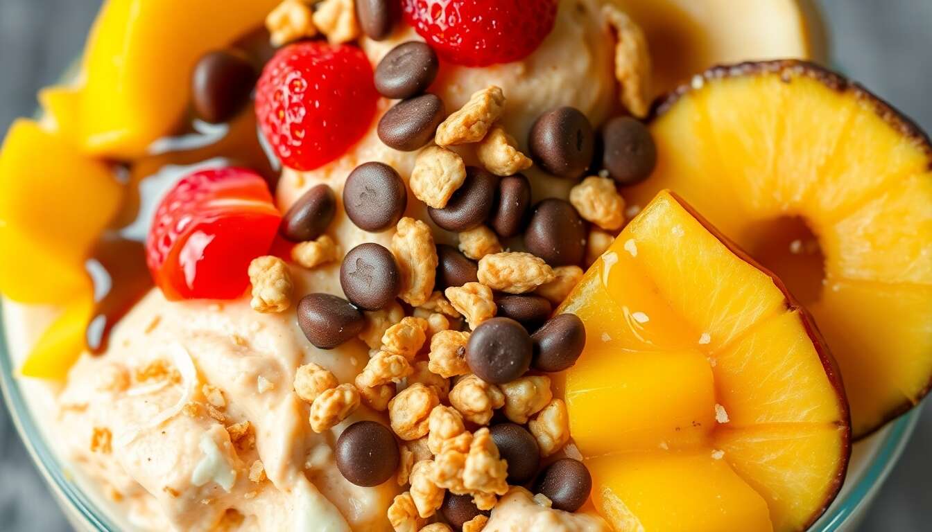 Glaces vegan et sans gluten express sans sorbetière