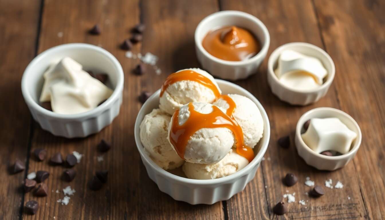 Les secrets des glaces au caramel maison (économique)