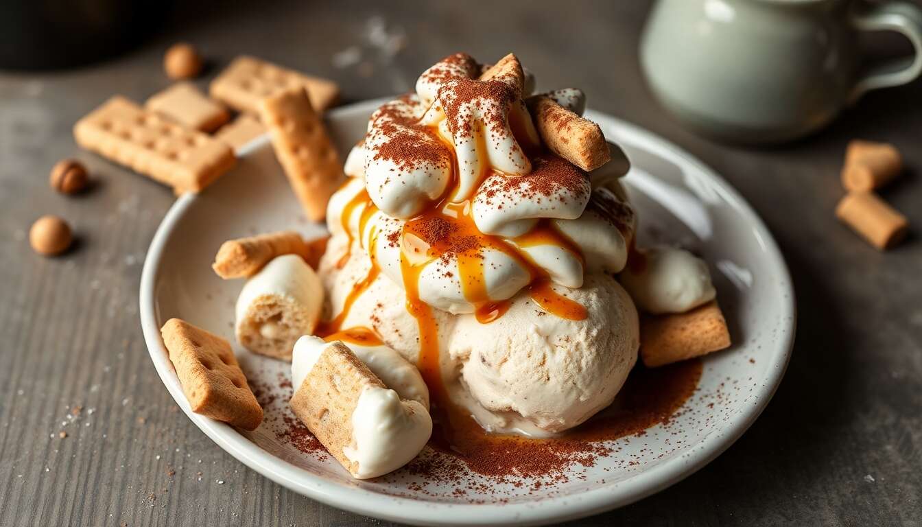 Recette de glace au tiramisu maison : un dessert italien rafraîchissant
