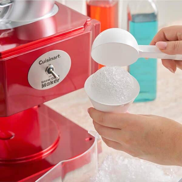 Cuisinart SCM-10P1 Machine à cônes de neige, plastique, rouge