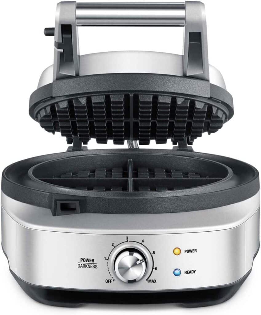 Test du gaufrier Sage The No-Mess Waffle : performance inoxydable