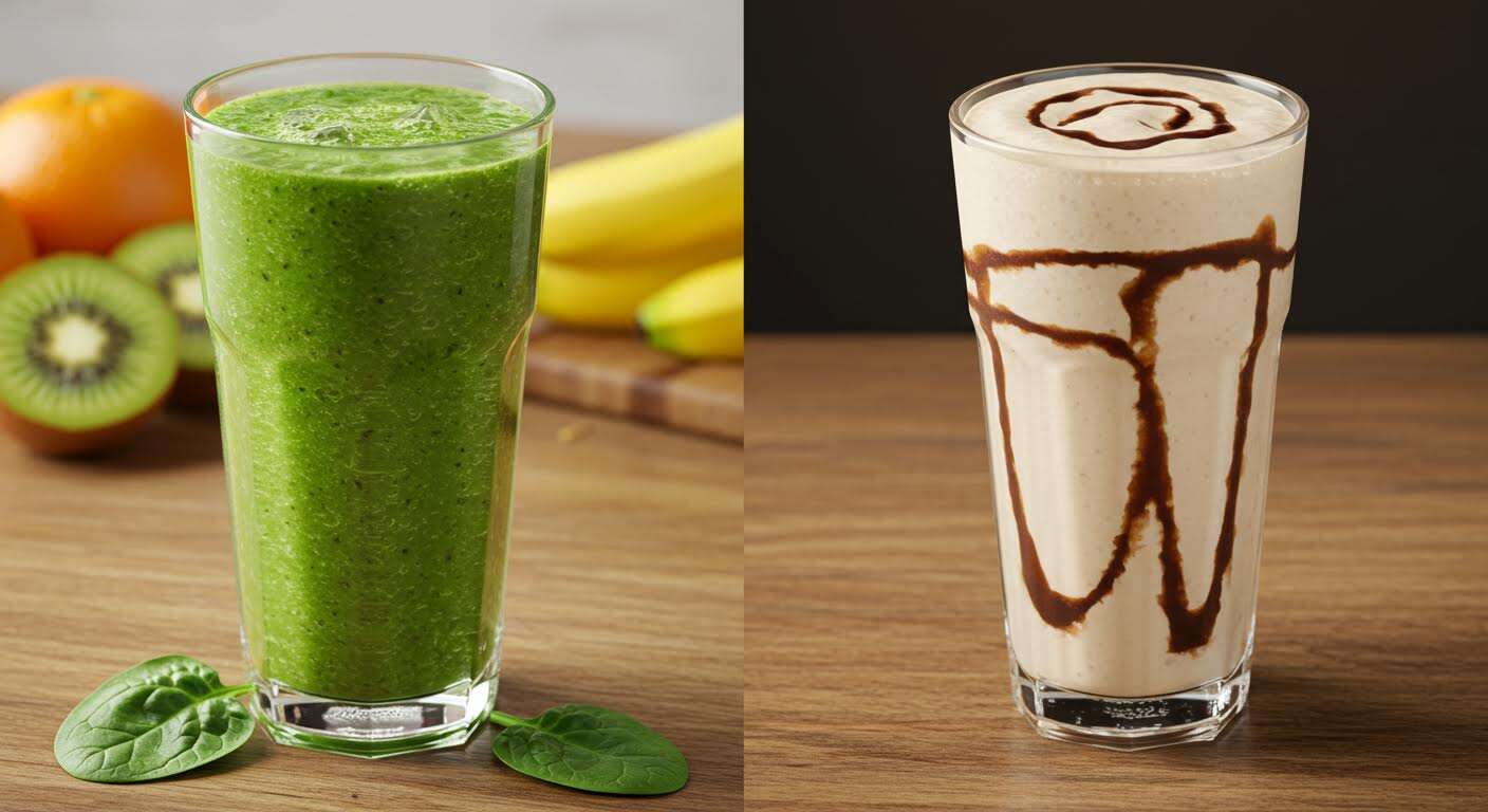 Non, un smoothie n'est pas un milkshake, et la différence est cruciale pour votre ligne