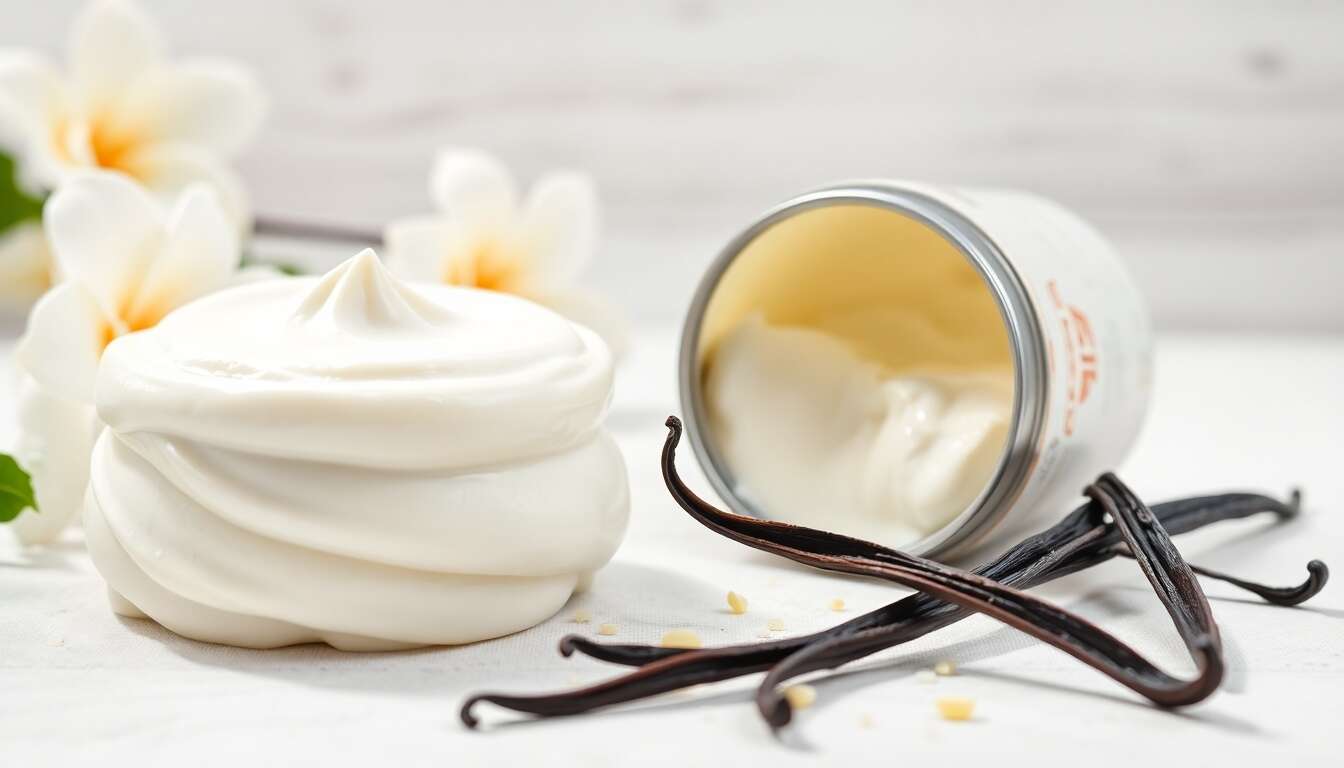 Délice glacé yaourt-vanille léger sans crème