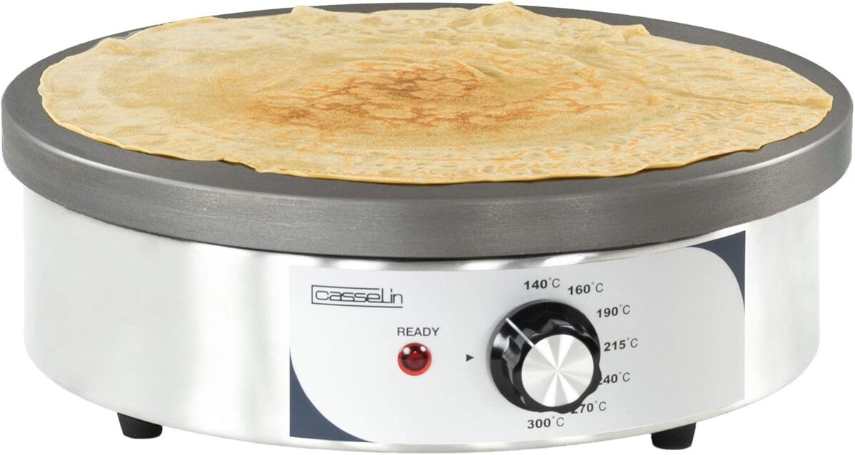 Test : crêpière familiale Billig CCR35EF par Casselin