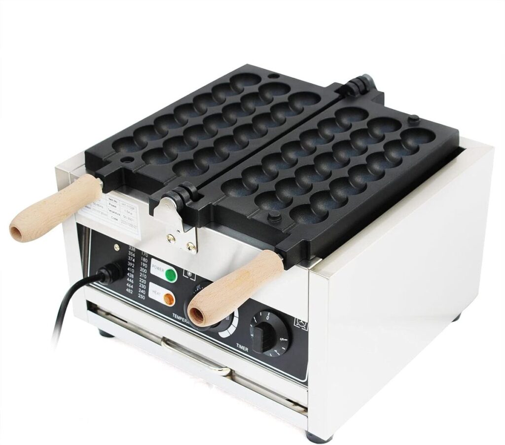 Test : futchoy appareil à gaufres 1500 W