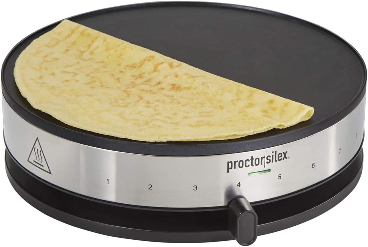 Test Proctor Silex 38400 : la crêpière pratique en acier inoxydable