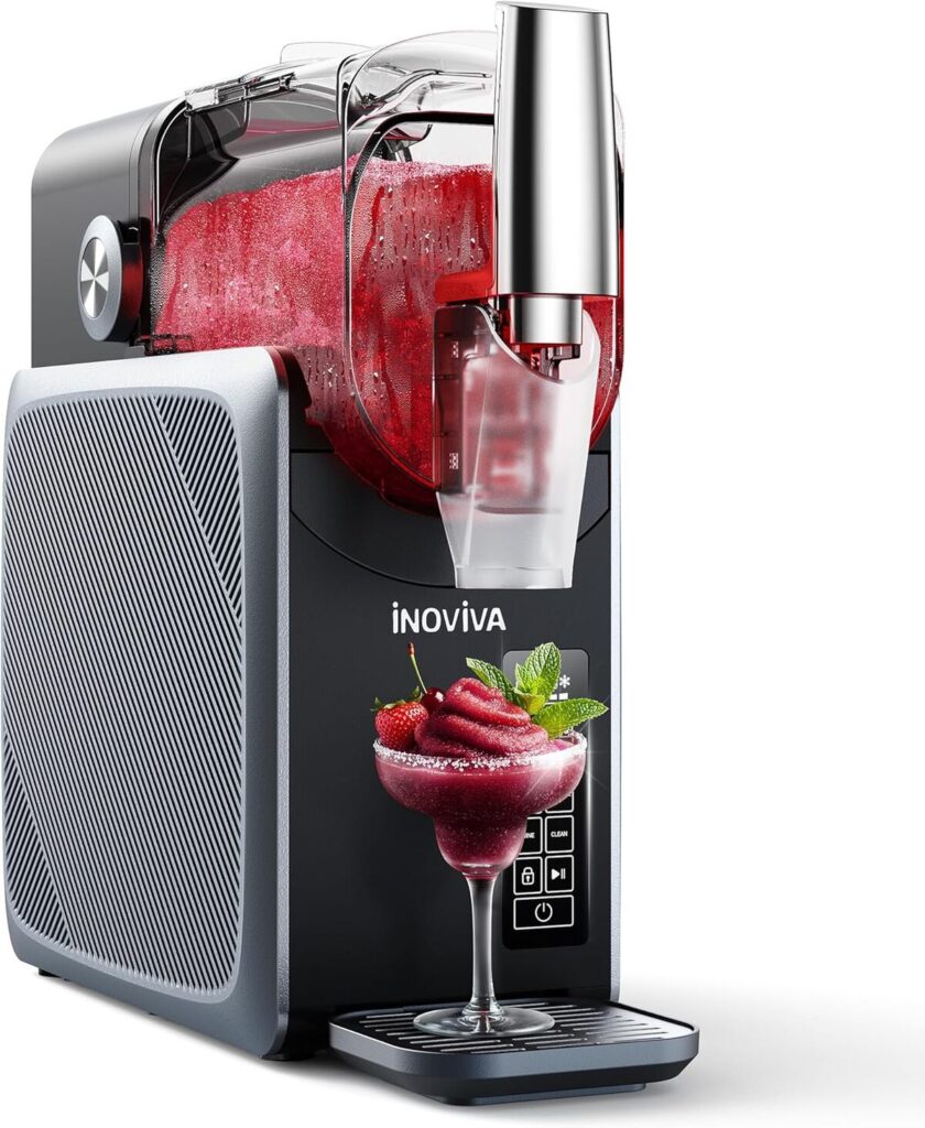 Test de la machine à neige fondue Inoviva 2, 6 L : boissons glacées et autonettoyant