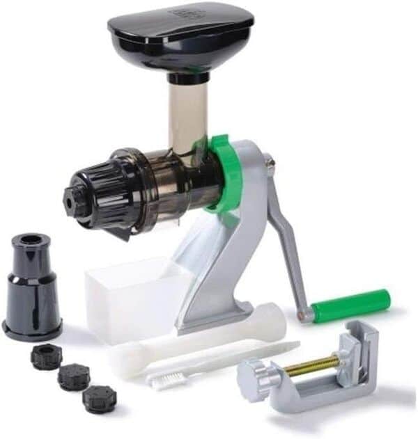 Tribest Z-Star 710 Extracteur de Jus Manuel sans Bisphénol A, Argenté