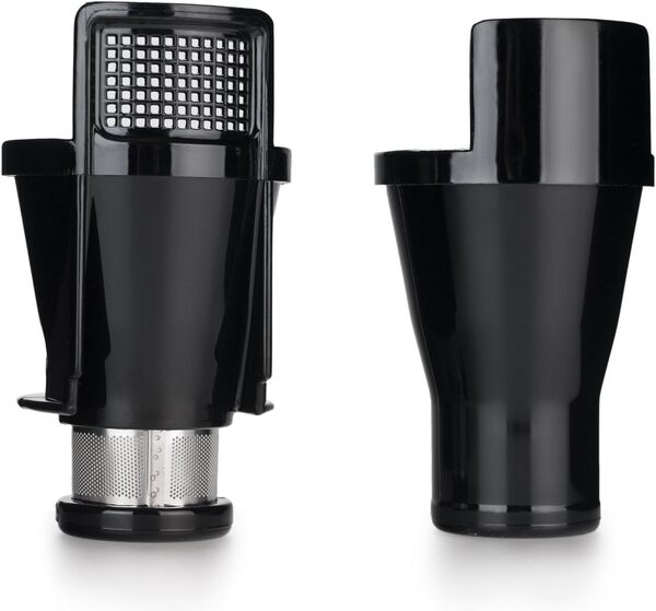 Extracteur de jus Oscar Neo DA 1000 - Slow juicer, extraction lente à froid - couleur chrome