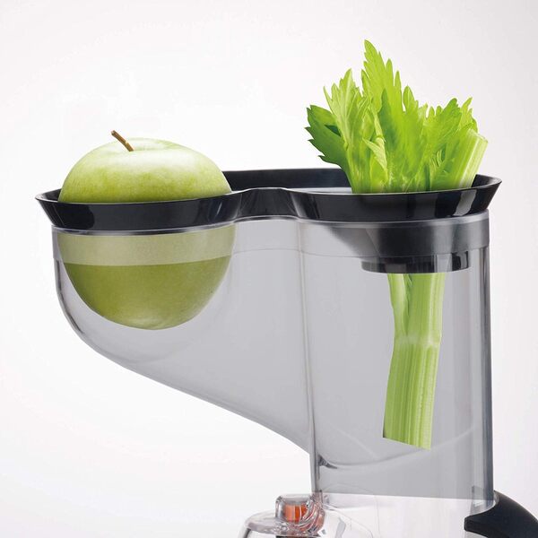 Imetec Centrifugeuse Extracteur de Jus de Fruit et Légume - Puissant, 48 Tours/Min, Robinet - Succovivo Pro 2000 + Accessoires pour Granite et Sorbet, Kit Beauté et Recettes pour Visage et Corps