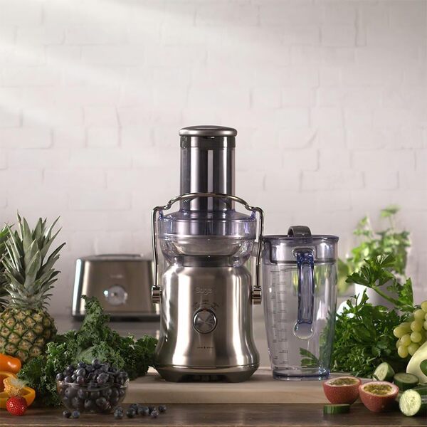Sage - The Nutri Juicer Cold XL - Presse-Agrumes - Extracteur de Jus - Smoothies - Acier Inoxydable Brossé