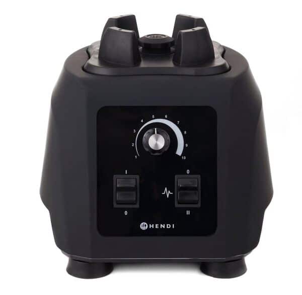HENDI Blender sans BPA, Mixeur à haute puissance, Manuel, avec pichet de 2,5L, résiste aux températures de -40°C à 90°C, Smoothie-Cocktails-Desserts, 230V, 1680W, 270x250x(H)550mm, Sans BPA