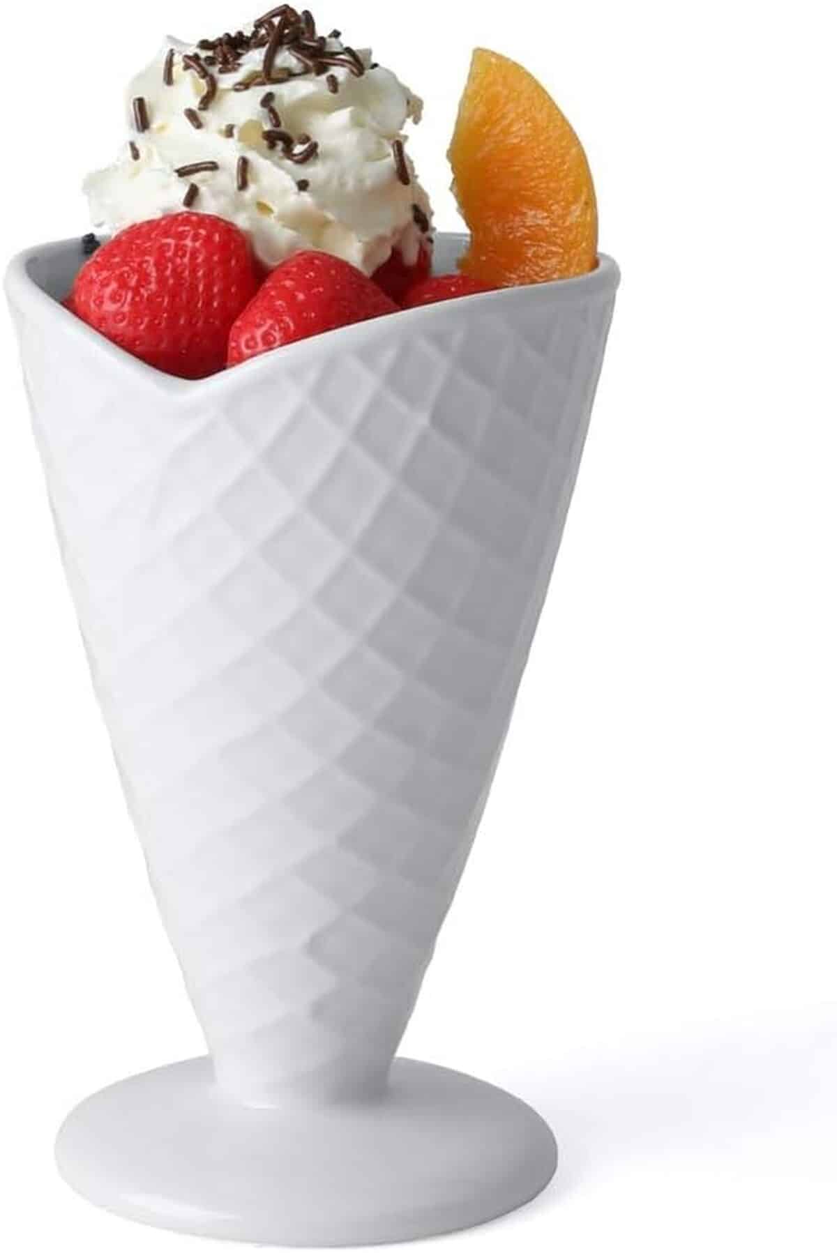 Avis sur les coupes à glace gaufrées Holst Porzellan ES 001, lot de 6