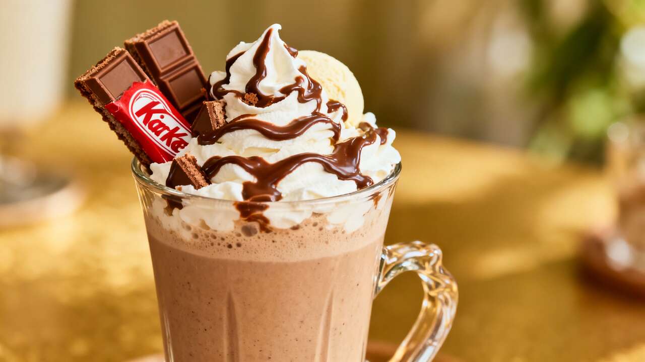 Milkshake KitKat et Nutella : recette onctueuse et gourmande
