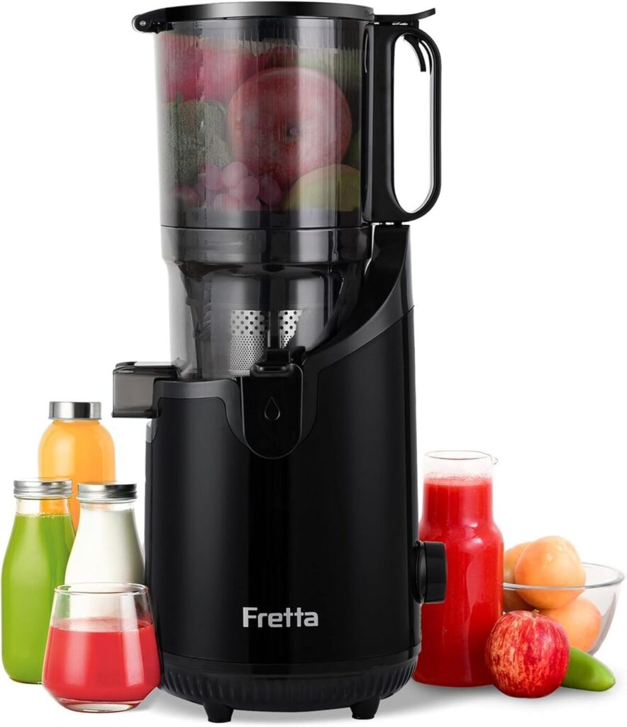 Test : centrifugeuse à froid Matte Black 1.8L, goulotte extra-large