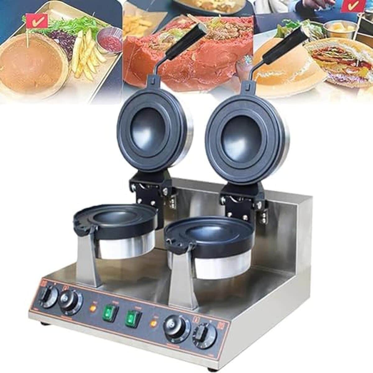 Test : machine à hamburgers et gaufres LSHFYV UFO