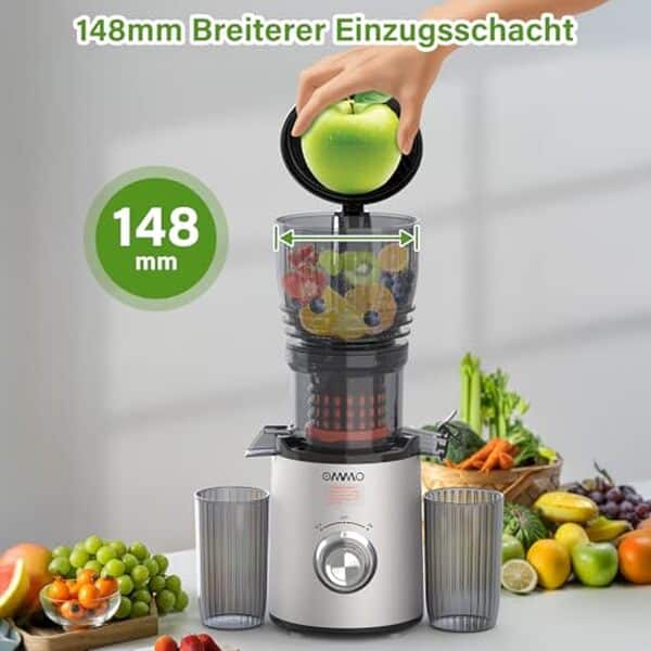 Découvrez notre test de l'extracteur de jus OMMO 300W : performance, facilité de nettoyage et astuces pour un jus parfait chaque matin