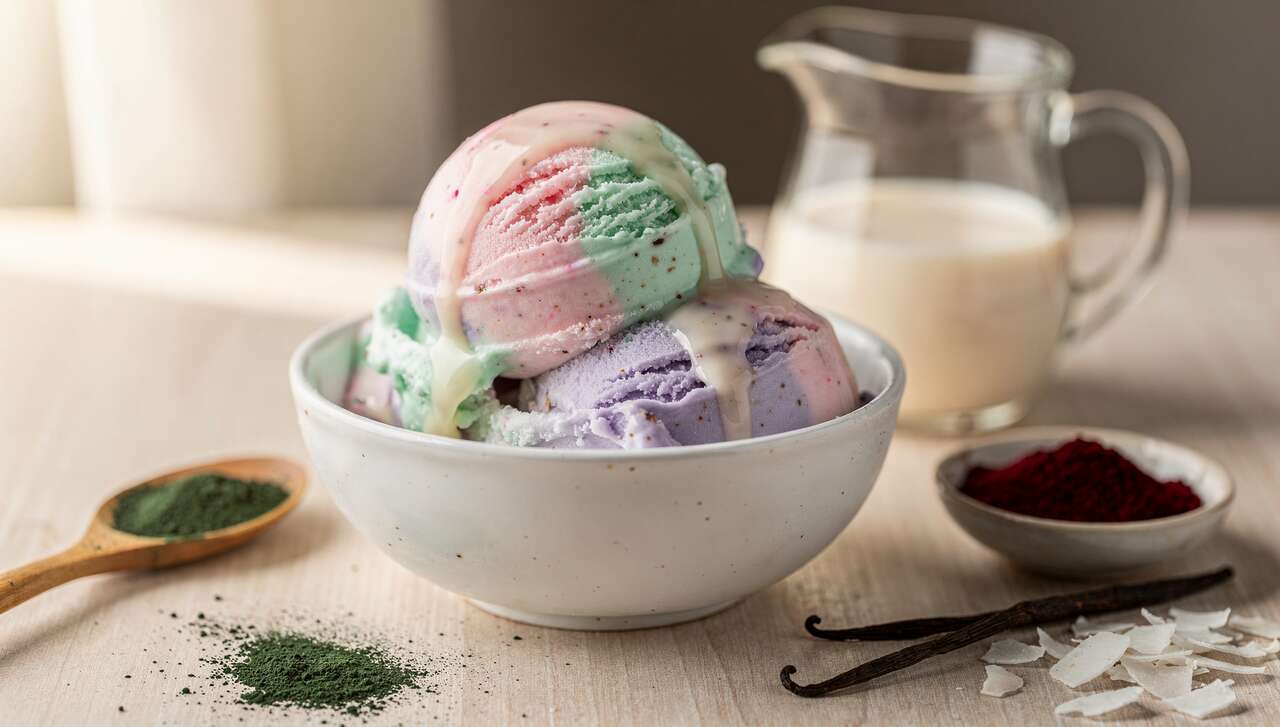 Recette de glace licorne sans colorants : plaisir naturel