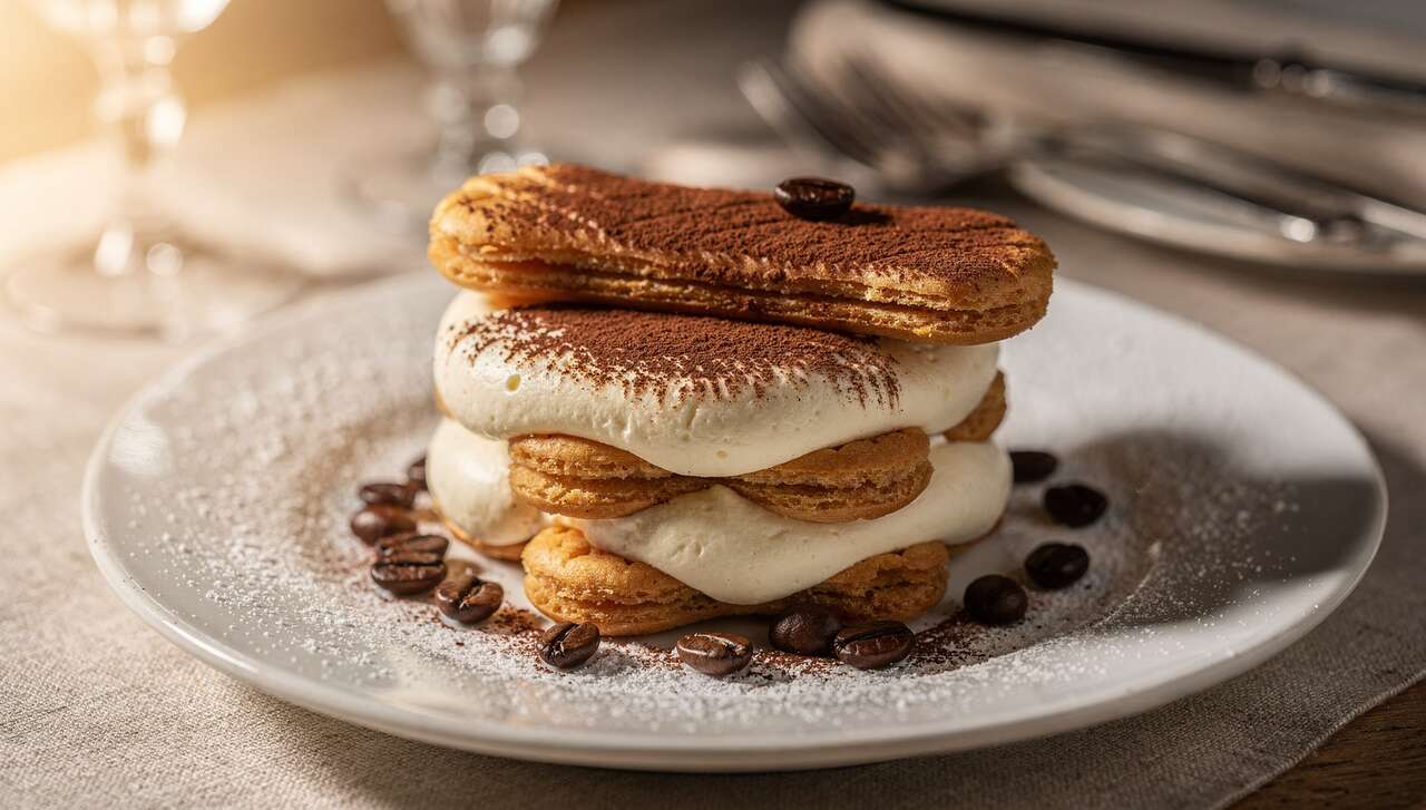 Tiramisu Glacé Sans Sorbetière : recette et Vidéo
