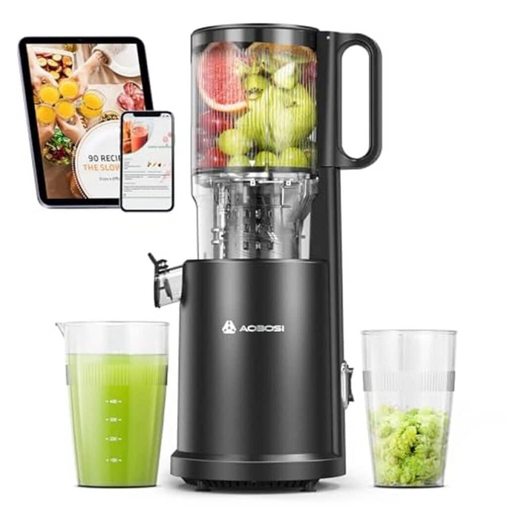 Test de l'extracteur Aobosi 200W : jus frais et silencieux