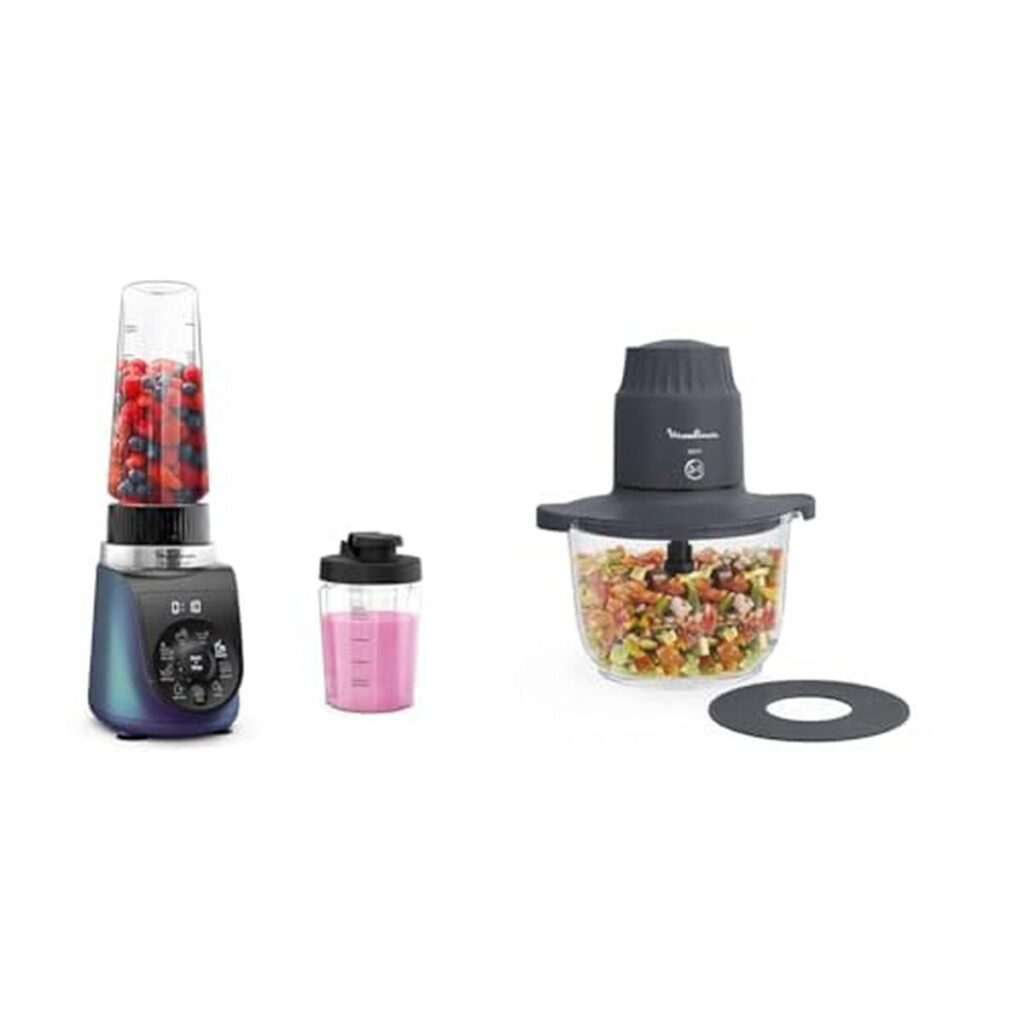Test : moulinex blend up, mini blender 1000W et hachoir choppeo