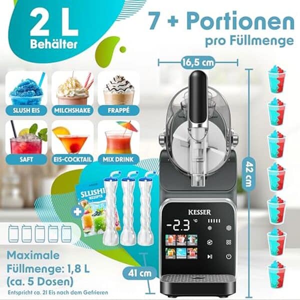Découvrez notre test complet de la machine à slush Kesser pour créer facilement vos cocktails glacés faits maison. Guide d'achat, avis et conseils d'utilisation.