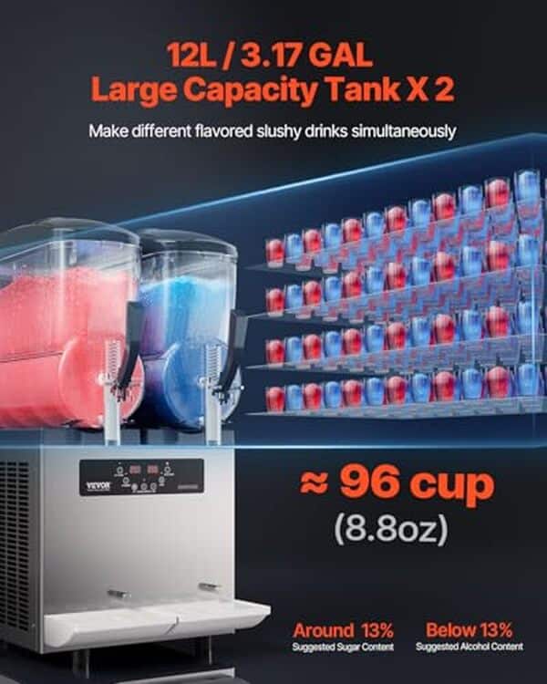 Découvrez notre test détaillé de la machine à granité Vevor 2x12 L : performances, capacité et avis sur cette machine à boissons glacées professionnelle. 