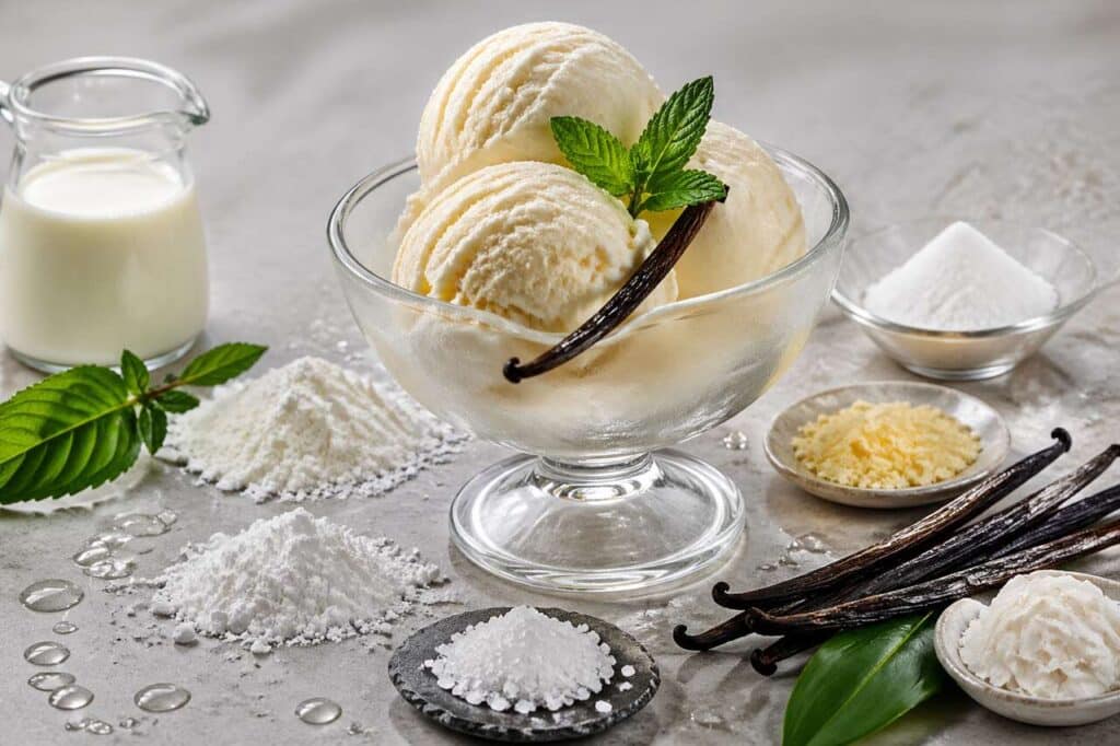 Recette de glace à la vanille maison crémeuse