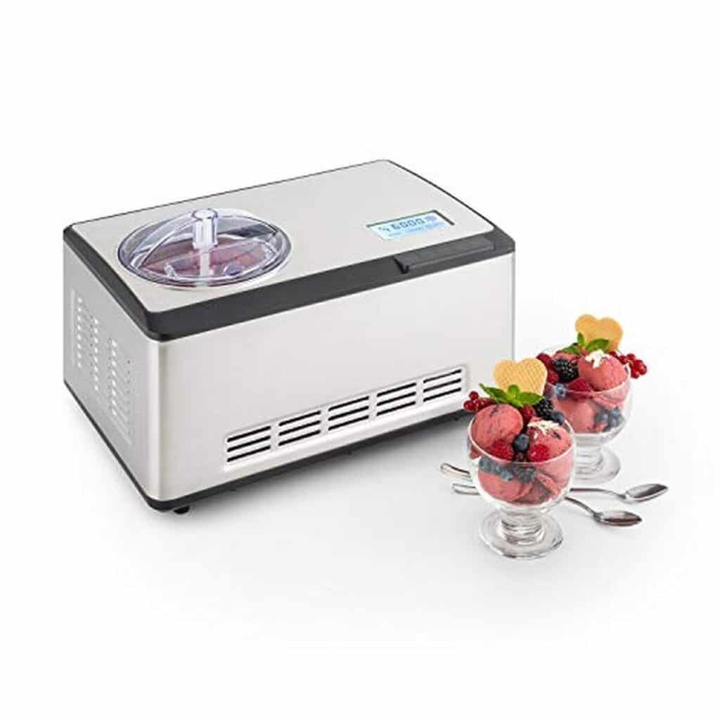 Test Klarstein Dolce Bacio : sorbetière à compresseur 2L en acier inoxydable