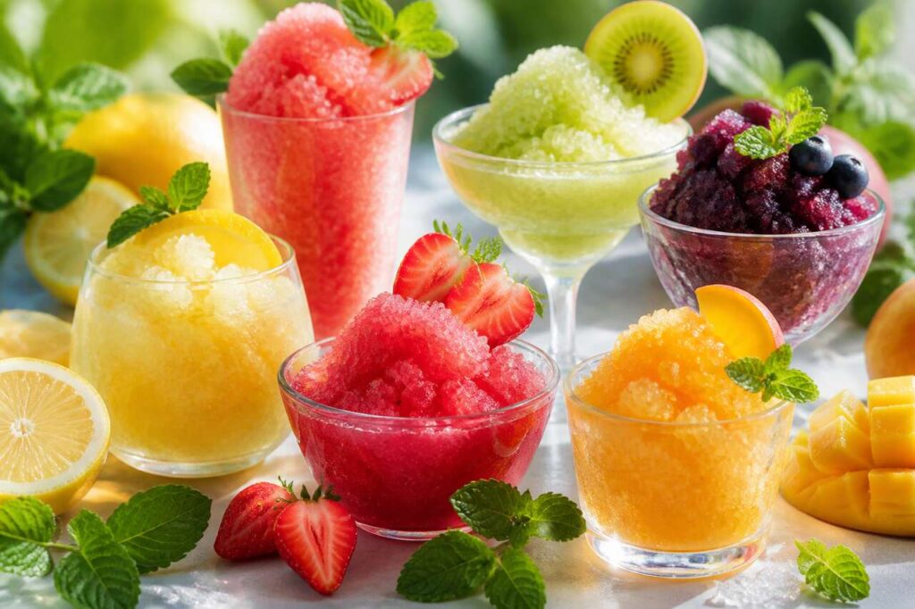 10 Recettes De Granité Faciles Sans Sorbetière