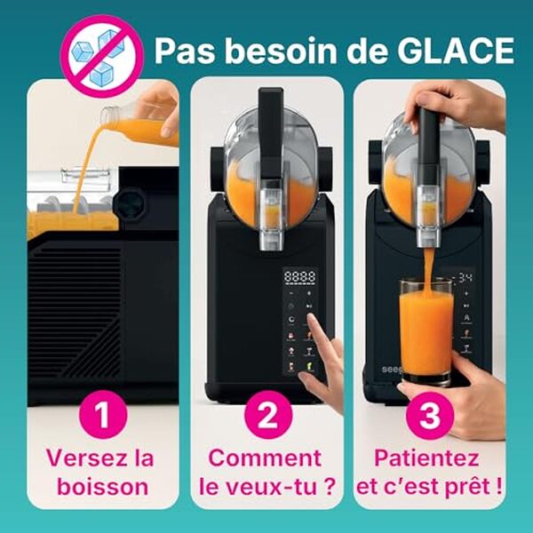 Découvrez notre test complet de la machine à granité seeger SuperSlush SLFR1BK : performances, fonctionnalités 7-en-1 et avis détaillé pour bien choisir. 