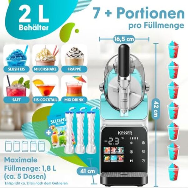 Découvrez notre test détaillé de la machine à glace Kesser : performances, avantages et inconvénients pour préparer vos boissons glacées en 25 minutes.