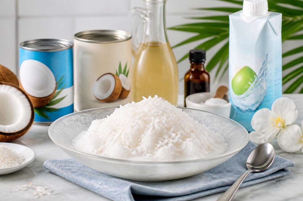 Granité à la noix de coco : recette rafraîchissante et exotique