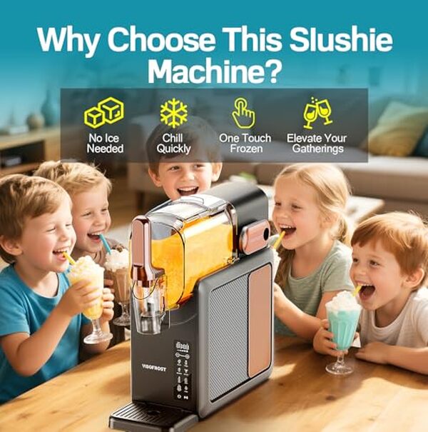 Découvrez notre test détaillé de la vibofrost slushie machine 9 en 1 : performances, polyvalence et efficacité pour vos boissons glacées préférées. 
